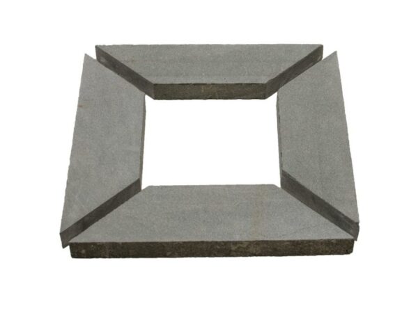 Ocean Pearl Cut Top Mitred Post Cap - Image 7