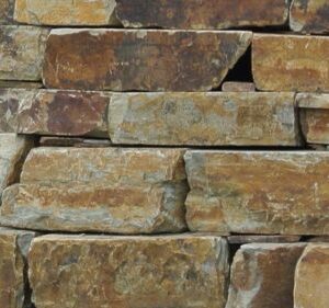 Autumn Gold Retaining Block Small Drystack